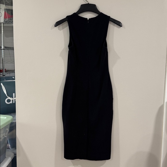 Theory classic little black pencil dress closet staple - Picture 3 of 5